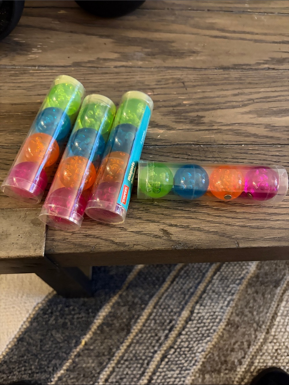 Set of 16 Colorful Magnet Balls.